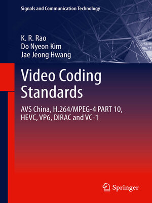 cover image of Video coding standards